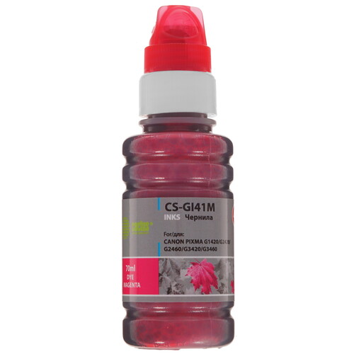 Купить Чернила водорастворимые Cactus CS-GI41M пурпурный  4878814. Характеристики, отзывы и цены в Донецке