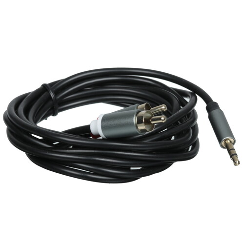 Купить Кабель   Philips jack 3.5 мм - 2RCA серый  5604551. Характеристики, отзывы и цены в Донецке
