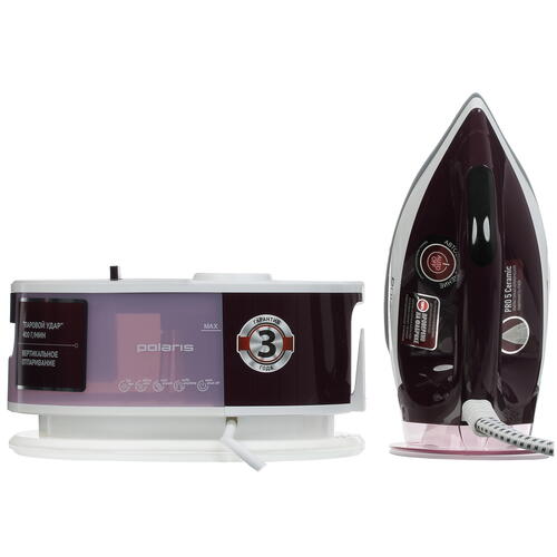 Купить Парогенератор Polaris PSS 4007K фиолетовый  5422525. Характеристики, отзывы и цены в Донецке