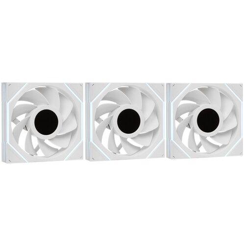 Купить Комплект реверсных вентиляторов LIAN LI UNI FAN TL LCD WIRELESS 120-3 REVERS [G99.12RTLLCD1W3W.R0] белый  5610974. Характеристики, отзывы и цены в Донецке