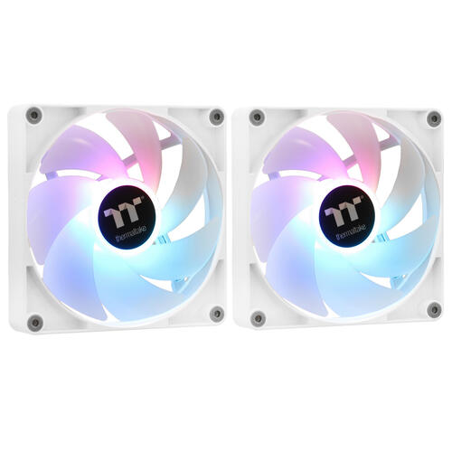 Купить Комплект вентиляторов Thermaltake CT140 ARGB White [CL-F154-PL14SW-A]  5407437. Характеристики, отзывы и цены в Донецке