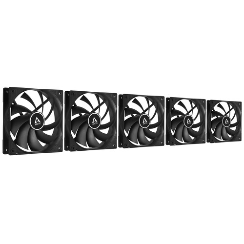 Купить Комплект вентиляторов Arctic F12 PWM [ACFAN00145A] черный  5633821. Характеристики, отзывы и цены в Донецке