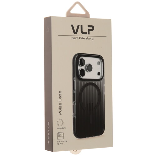 Купить Накладка  VLP Pulse Case для Apple iPhone 17 Pro черный/синий  5640523. Характеристики, отзывы и цены в Донецке