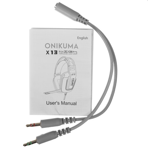 Купить Проводные наушники Onikuma X13 белый 2025  5618868. Характеристики, отзывы и цены в Донецке