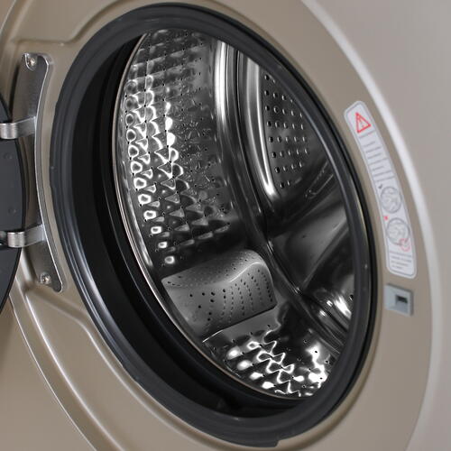 Купить Стиральная машина Haier HW70-BP12959G золотистый  5336191. Характеристики, отзывы и цены в Донецке