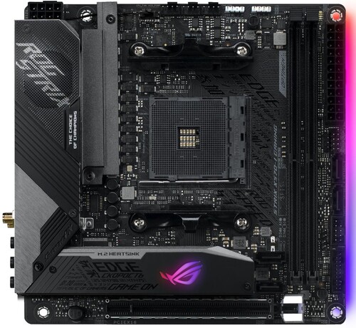 Купить Материнская плата ASUS ROG STRIX X570-I GAMING  1614800. Характеристики, отзывы и цены в Донецке