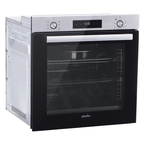 Купить Электрический духовой шкаф Simfer B6EM68122 серебристый  9942770. Характеристики, отзывы и цены в Донецке