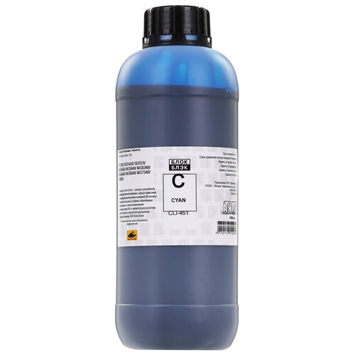 Купить Чернила  Блок Блэк CAN CL-451 голубой  9171187. Характеристики, отзывы и цены в Донецке