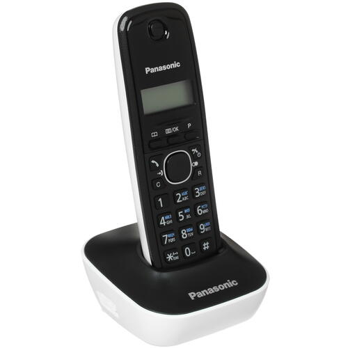 Купить Телефон беспроводной (DECT) Panasonic KX-TG1611RUW  0133103. Характеристики, отзывы и цены в Донецке