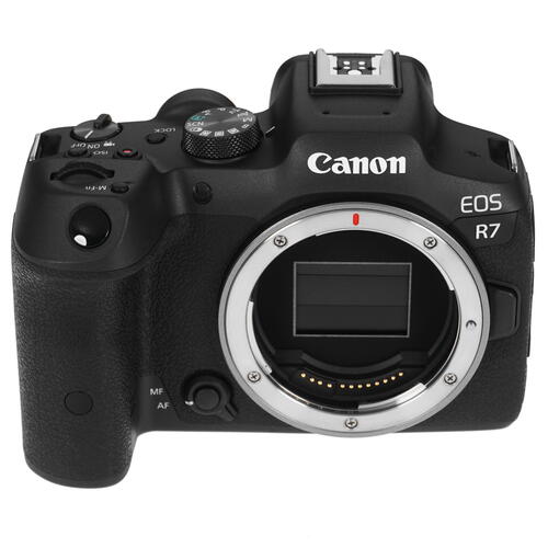 Купить Беззеркальный фотоаппарат Canon EOS R7 Body черный  5063974. Характеристики, отзывы и цены в Донецке
