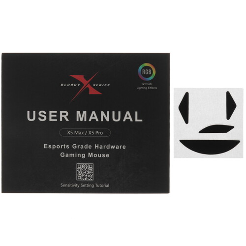 Купить Мышь проводная A4Tech Bloody X5 Pro  черный  9280316. Характеристики, отзывы и цены в Донецке