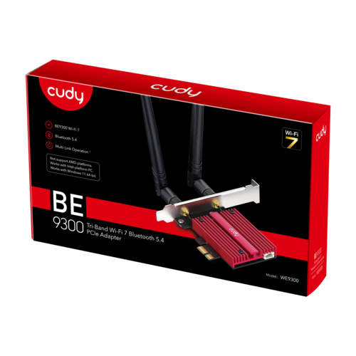 Купить Wi-Fi адаптер + Bluetooth Cudy WE9300  5632265. Характеристики, отзывы и цены в Донецке