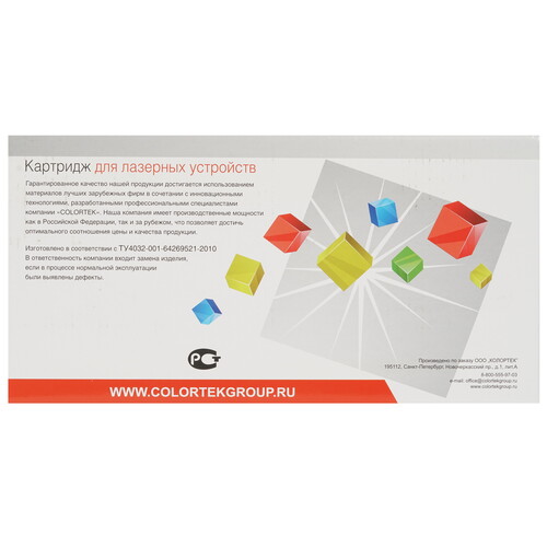 Купить Картридж лазерный Colortek C-SCX-4100 черный  9129933. Характеристики, отзывы и цены в Донецке