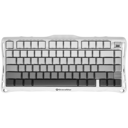 Купить Клавиатура проводная + беспроводная Gravastar Mercury K1 Gradient White  9276732. Характеристики, отзывы и цены в Донецке