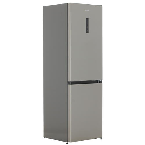 Купить Холодильник с морозильником  Gorenje NRKP61EA2XL4 серебристый  5409293. Характеристики, отзывы и цены в Донецке