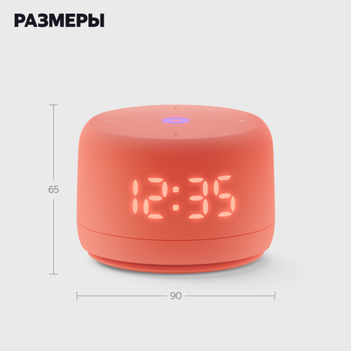 Купить Умная колонка Яндекс Станция Лайт 2 оранжевый  5496052. Характеристики, отзывы и цены в Донецке