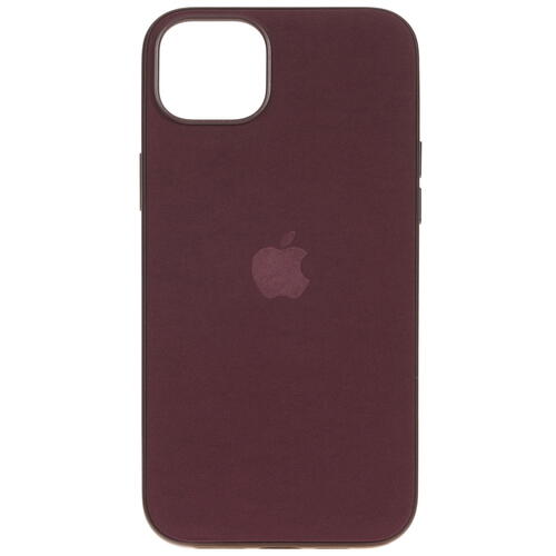 Купить Накладка  Apple FineWoven Case with MagSafe для Apple iPhone 15 Plus бордовый  5432398. Характеристики, отзывы и цены в Донецке