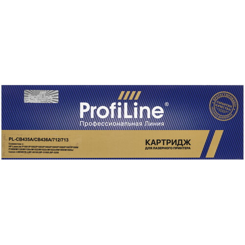 Купить Картридж лазерный Profiline PL-CB435A/CB436A/712/713 черный  9922160. Характеристики, отзывы и цены в Донецке