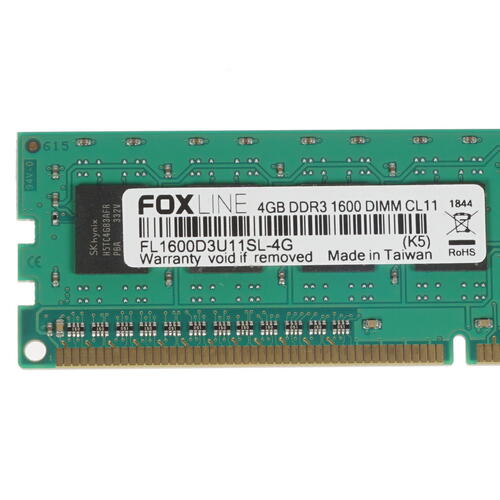 Купить Оперативная память Foxline OEM  1304332. Характеристики, отзывы и цены в Донецке