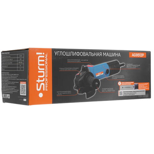 Купить Углошлифовальная машина (УШМ) Sturm AG9512P  1287063. Характеристики, отзывы и цены в Донецке