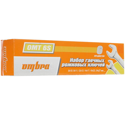 Купить Набор ключей Ombra OMT6S  1037907. Характеристики, отзывы и цены в Донецке