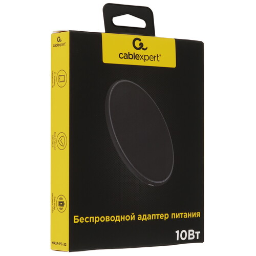 Купить Беспроводное зарядное устройство Cablexpert MP3A-PC-32 черный  9918258. Характеристики, отзывы и цены в Донецке