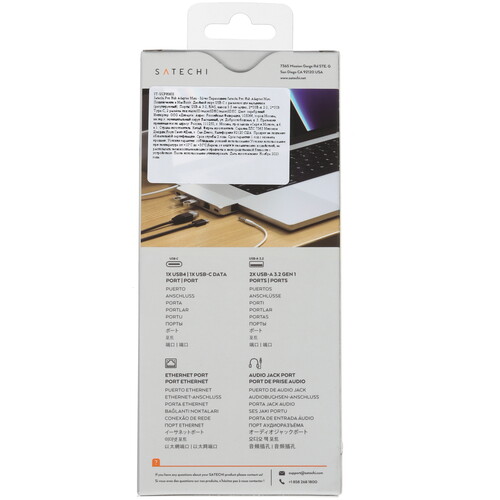 Купить Док-станция Satechi Pro Hub Mini  9073242. Характеристики, отзывы и цены в Донецке