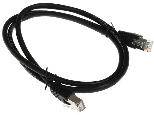 Купить Патч-корд Cablexpert PP6-1M/BK  1157399. Характеристики, отзывы и цены в Донецке