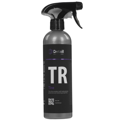 Купить Чернитель резины Detail TR "Tire" [500 мл, флакон]  5612047. Характеристики, отзывы и цены в Донецке