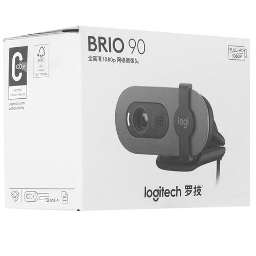 Купить Веб-камера Logitech BRIO 90  5447309. Характеристики, отзывы и цены в Донецке