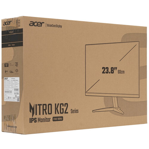 Купить 23.8" Монитор Acer Nitro KG242YEbmiix черный  5455416. Характеристики, отзывы и цены в Донецке