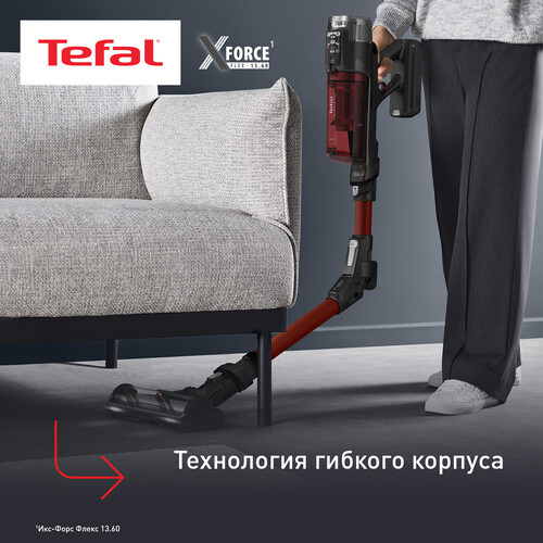 Купить Пылесос  вертикальный  Tefal Animal TY9A73WO  красный  5493612. Характеристики, отзывы и цены в Донецке