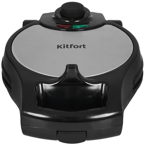 Купить Вафельница Kitfort КТ-1679 серебристый  9965899. Характеристики, отзывы и цены в Донецке