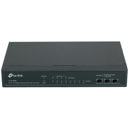 Купить Коммутатор TP-Link TL-SF1008P v7  5033382. Характеристики, отзывы и цены в Донецке