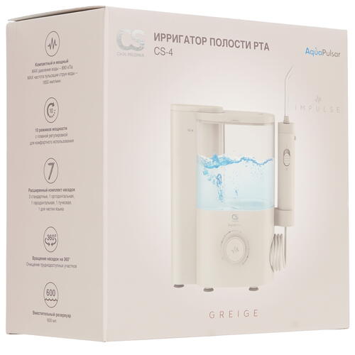 Купить Ирригатор CS Medica AquaPulsar CS-4 Impulse  9055098. Характеристики, отзывы и цены в Донецке