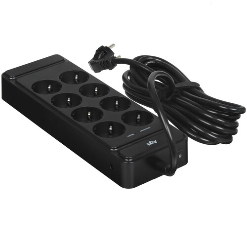 Купить Сетевой фильтр AGNI TP-FS8E черный  9289257. Характеристики, отзывы и цены в Донецке