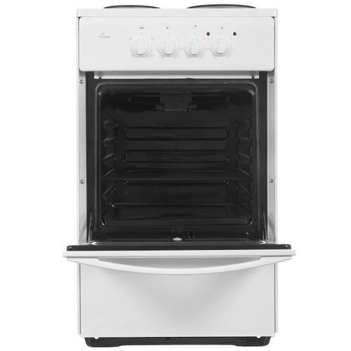 Купить Электрическая плита FLAMA AE 1304 W белый  5355368. Характеристики, отзывы и цены в Донецке