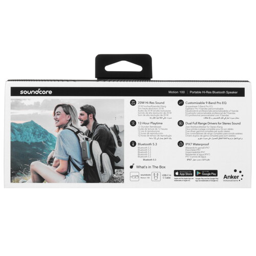 Купить Портативная колонка Anker Soundcore Motion 100, голубой  5616947. Характеристики, отзывы и цены в Донецке