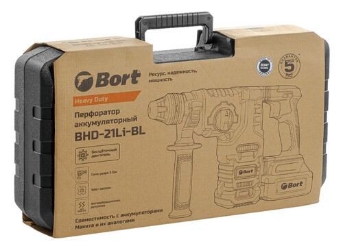 Купить Перфоратор Bort BHD-21Li-BL  9142653. Характеристики, отзывы и цены в Донецке