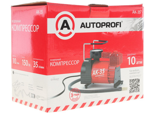 Купить Компрессор Autoprofi AK-35  1073945. Характеристики, отзывы и цены в Донецке