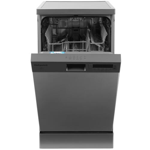 Купить Посудомоечная машина Hotpoint HFS 1C57 S серый  9961851. Характеристики, отзывы и цены в Донецке