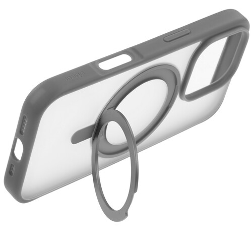 Купить Накладка  uBear Clip 360 Mag Case для Apple iPhone 16 Pro серый/прозрачный  5474381. Характеристики, отзывы и цены в Донецке