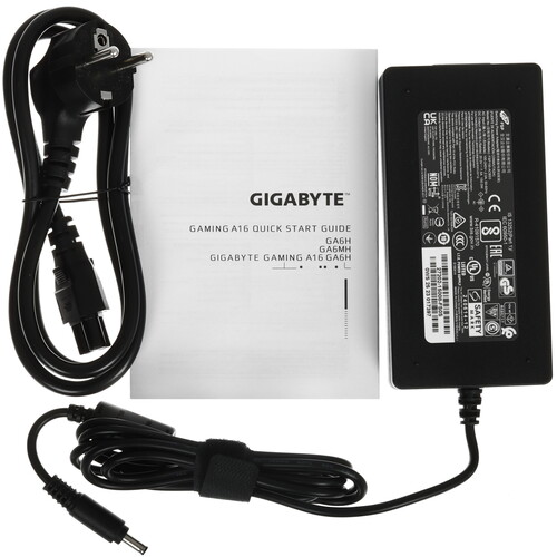 Купить 16" Ноутбук GIGABYTE GAMING A16 CTH черный  5638080. Характеристики, отзывы и цены в Донецке