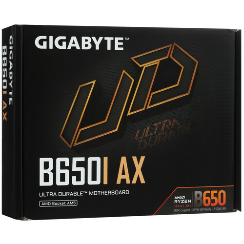 Купить Материнская плата GIGABYTE B650I AX  5630835. Характеристики, отзывы и цены в Донецке