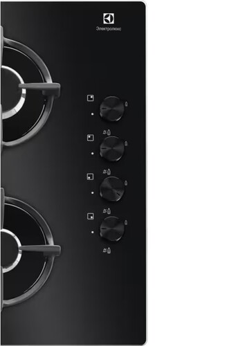 Купить Газовая варочная поверхность Electrolux KGG6407K  9243372. Характеристики, отзывы и цены в Донецке