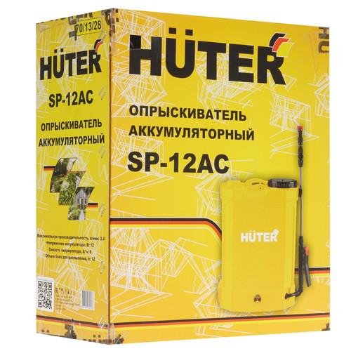 Купить Опрыскиватель аккумуляторный Huter SP-12AC  5021514. Характеристики, отзывы и цены в Донецке