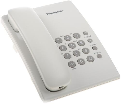Купить Телефон проводной Panasonic KX-TS2350RUW  0145862. Характеристики, отзывы и цены в Донецке