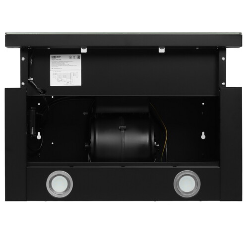 Купить Вытяжка телескопическая DEXP TH60-SV0S черный/черный  9161708. Характеристики, отзывы и цены в Донецке