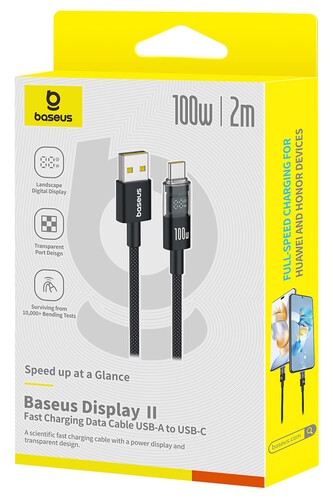 Купить Кабель круглый Baseus USB Type-C - USB 2.0 Type-A черный 1 м  5627656. Характеристики, отзывы и цены в Донецке