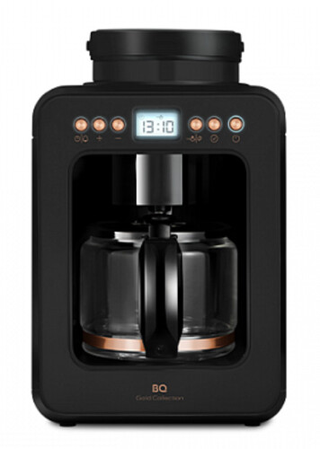 Купить Кофеварка капельная BQ CM7001 Black-Rose Gold черный  9073259. Характеристики, отзывы и цены в Донецке